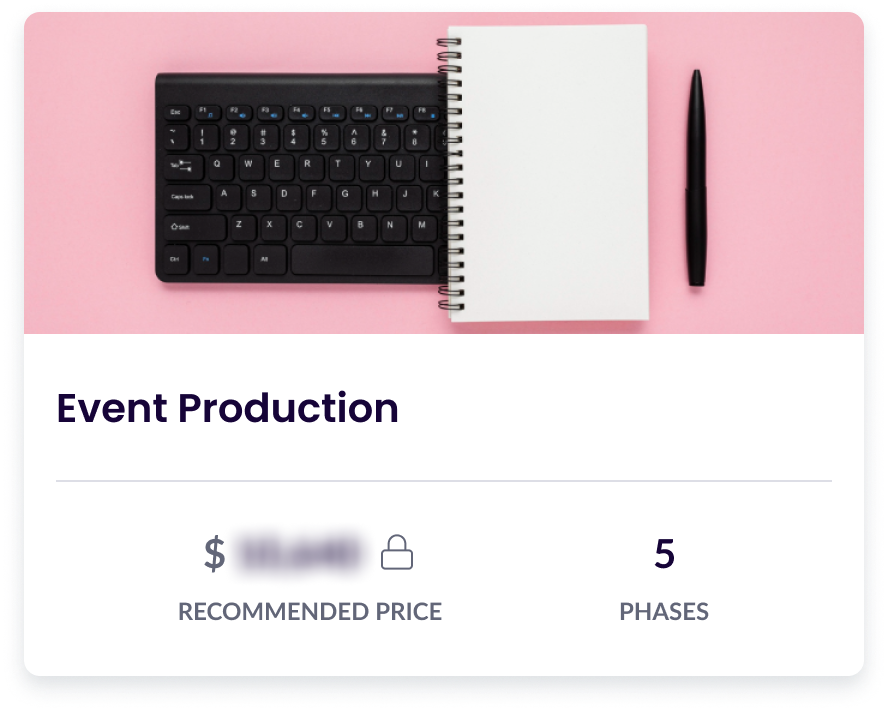 Event Management Scope of Work Template (with Prices) — Wethos
