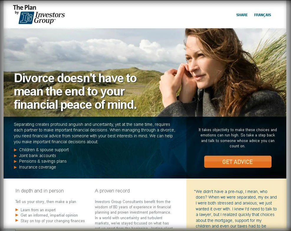    Copy focused on recognizing the challenges, and seeking support to manage them.   