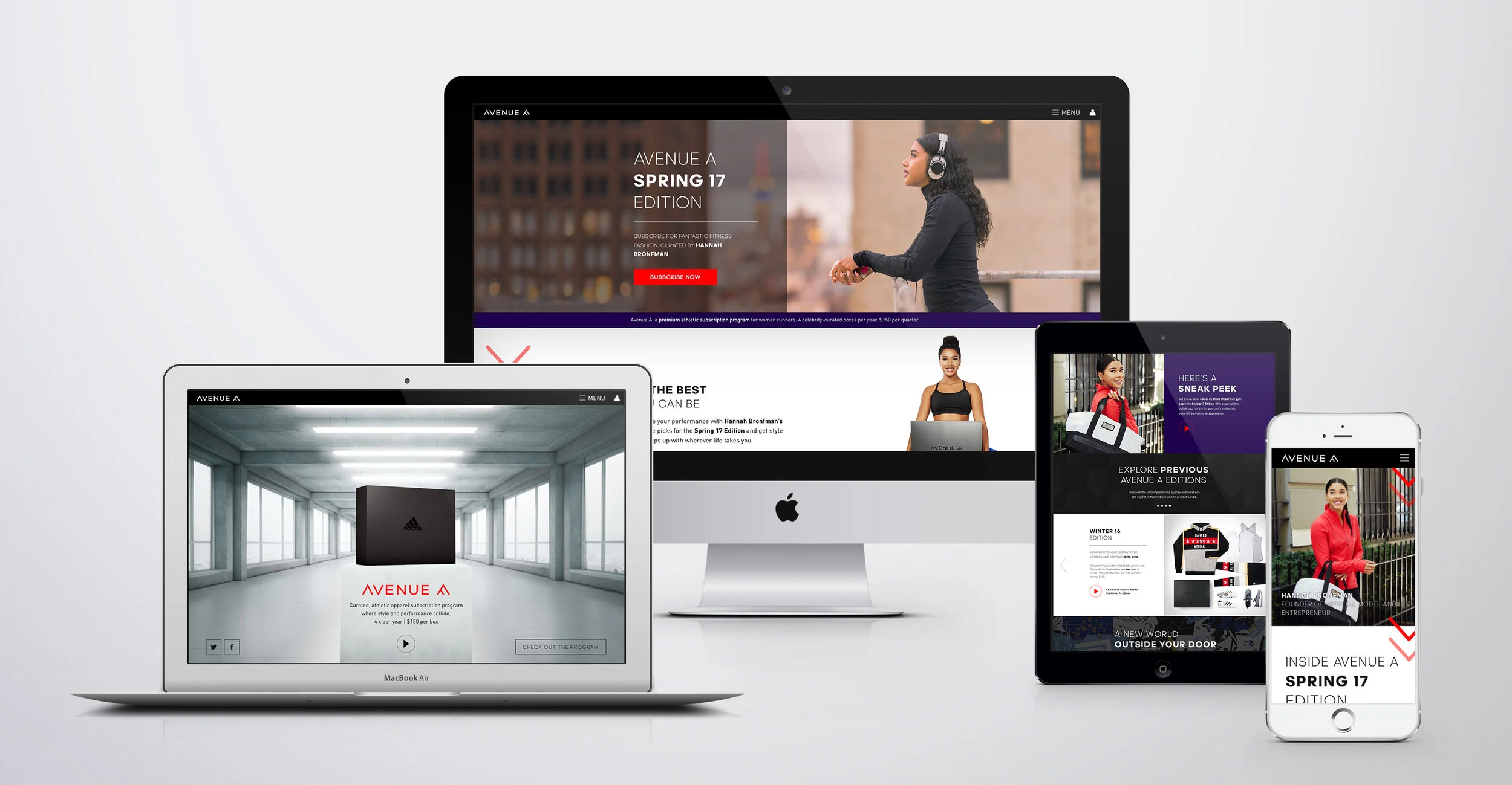    Clean, contemporary and cool, no matter the device.   
