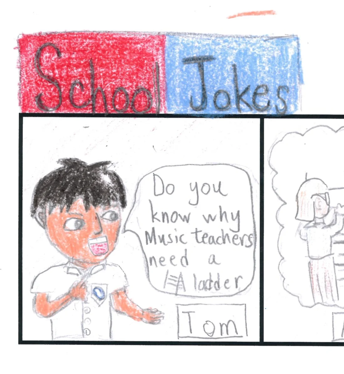 School Jokes: A Pui Ching Comic Strip