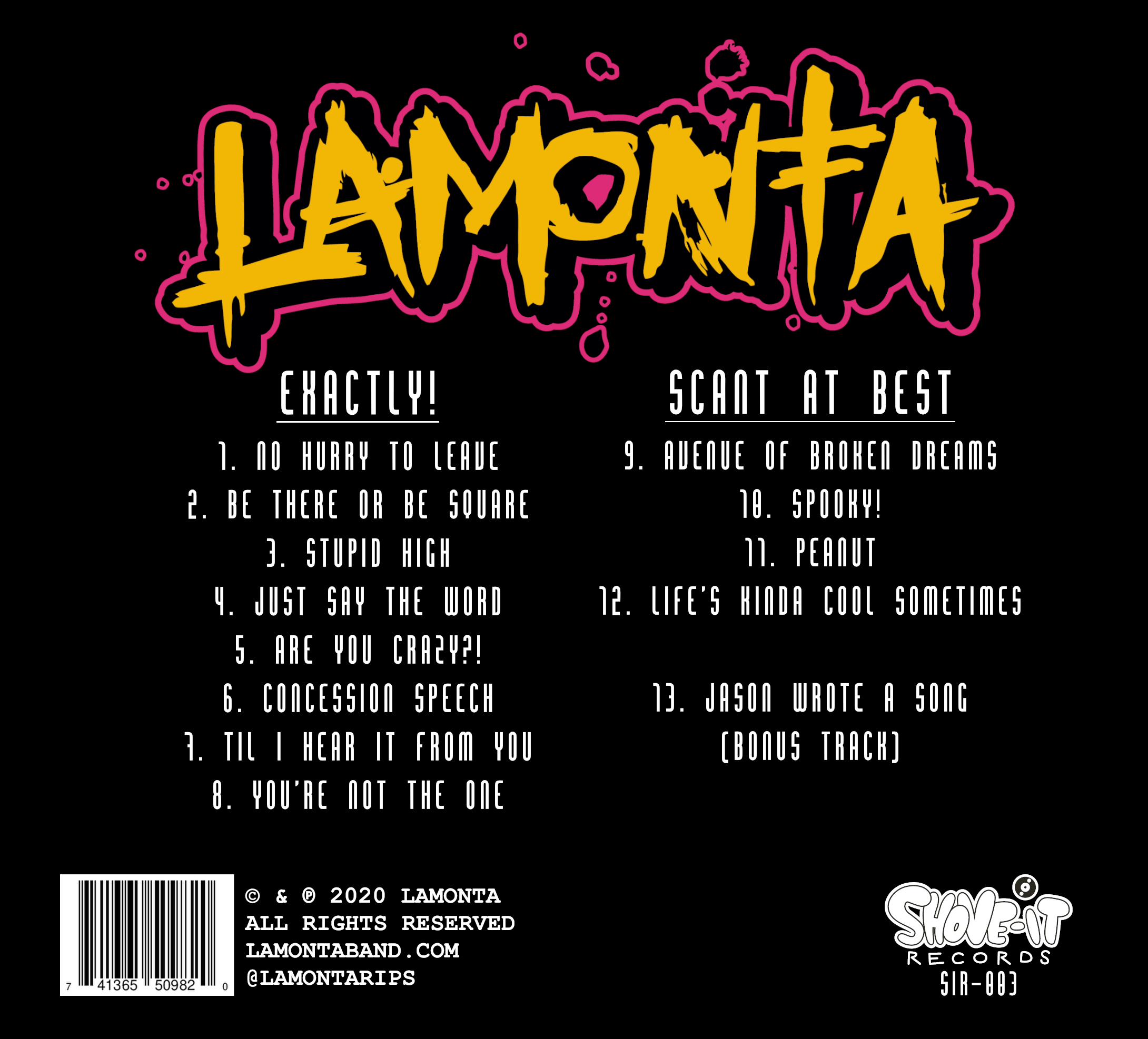ExactlyScant CD Back.png