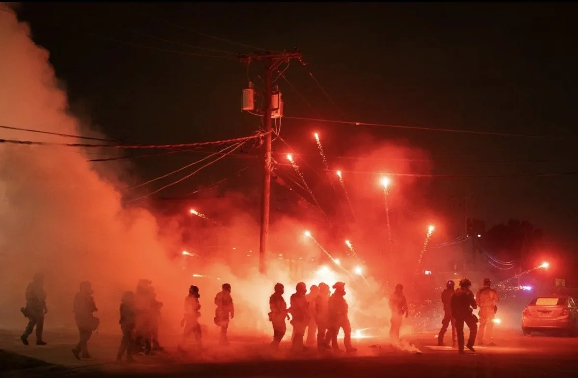  Agents Tear Gas, Detain Demonstrators Outside Broadview ICE Facility During Friday Protest