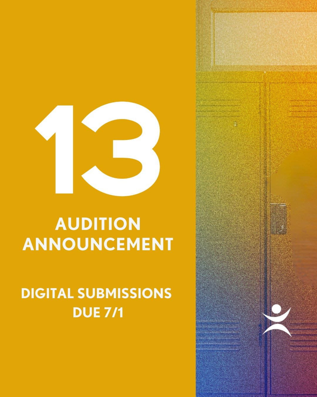 Digital auditions for our TEEN PRODUCTION due 7/1/2025! Learn more: hersheyareaplayhouse.com/auditions

Auditionees should be in Grades 8-12 or with director permission. All characters in the show are 13 or turning 13, so preference will be given to 
