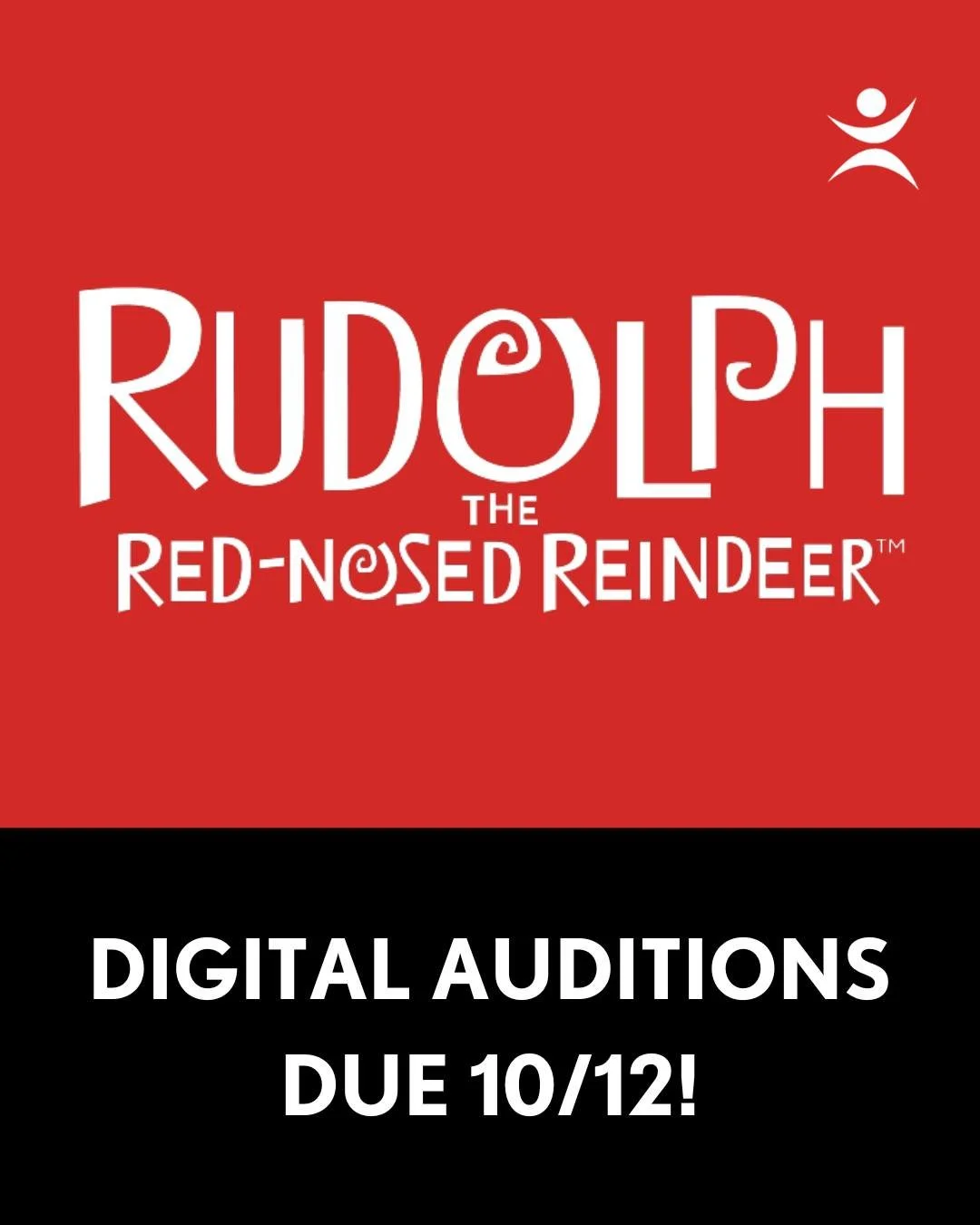Announcing auditions for RUDOLPH THE RED-NOSED REINDEER at Hershey Area Playhouse! Learn more at hersheyareaplayhouse.com/auditions

THEATRE FOR YOUNG AUDIENCES PRODUCTION! The holiday classic soars off the screen in this musical adaptation of the be