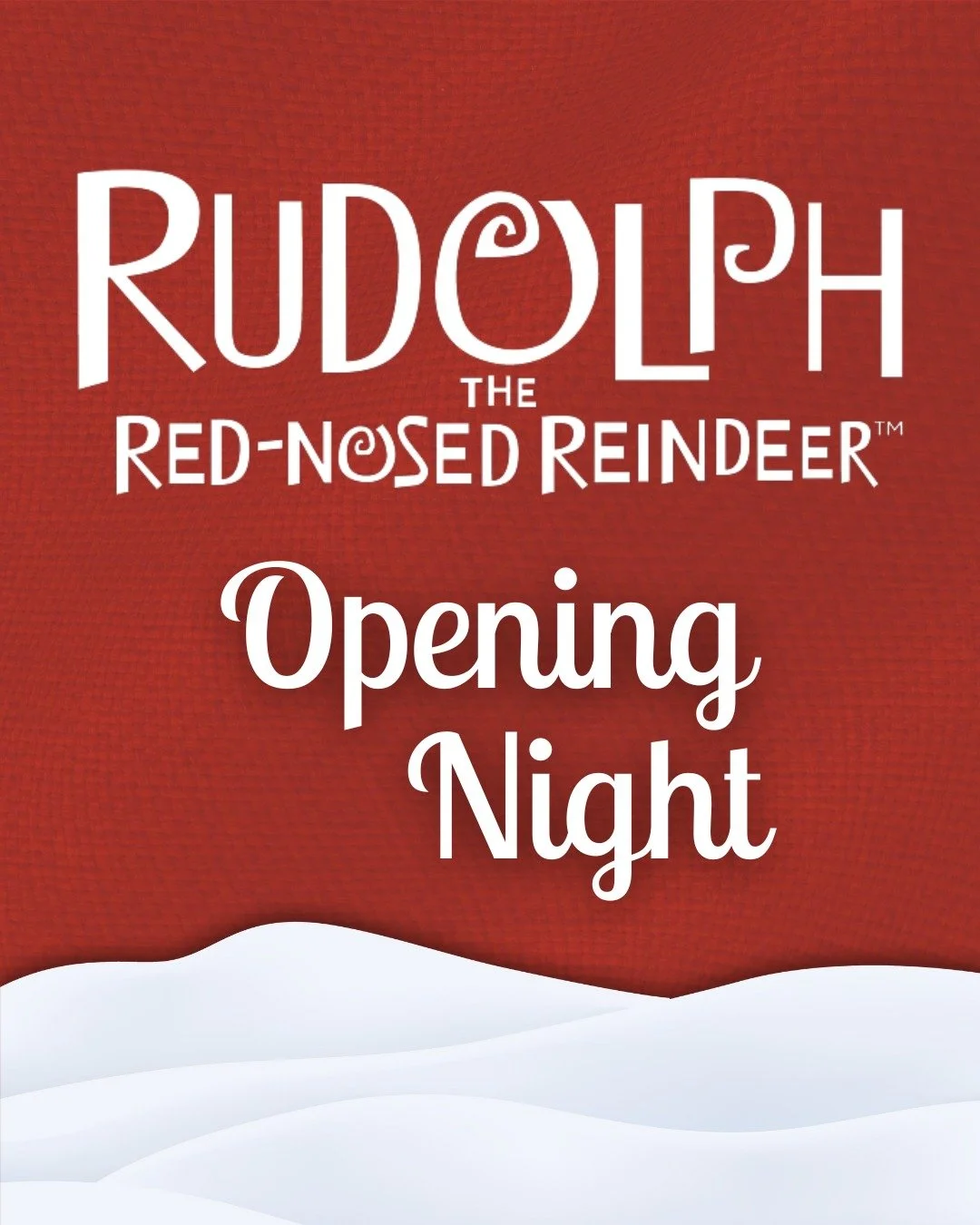 Opening Night ✨
Rudolph the Red-Nosed Reindeer&trade; officially shines tonight at the Hershey Area Playhouse.

So proud of this incredible cast and team for bringing warmth, joy, and holiday magic to the stage. Here&rsquo;s to a festive run and a th