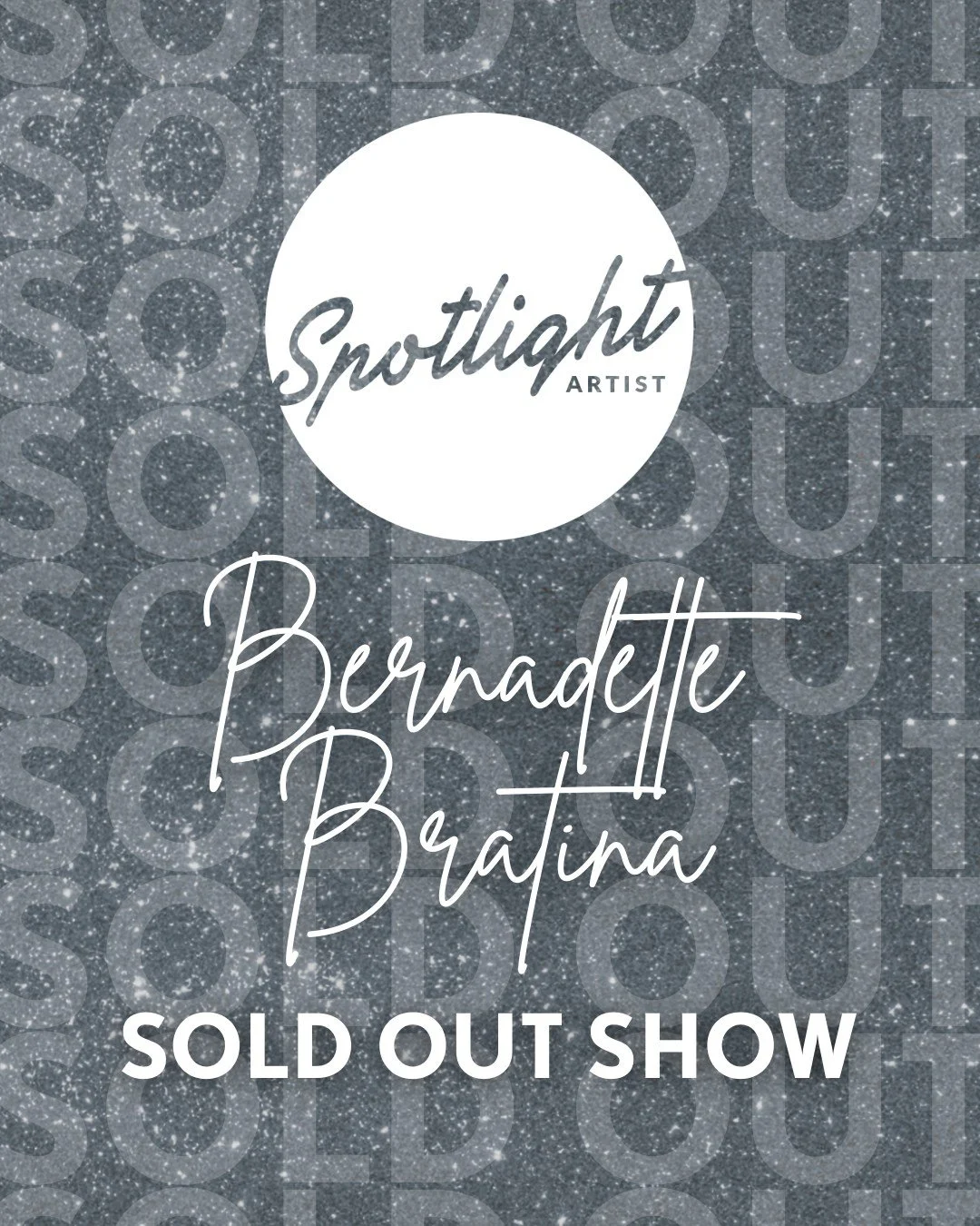 ✨ SOLD OUT ✨
We are deeply grateful for the incredible response to our Spotlight Artist concert featuring Bernadette Bratina. Your enthusiasm and support mean the world to us, and we cannot wait to share this evening of music together.
If you missed 