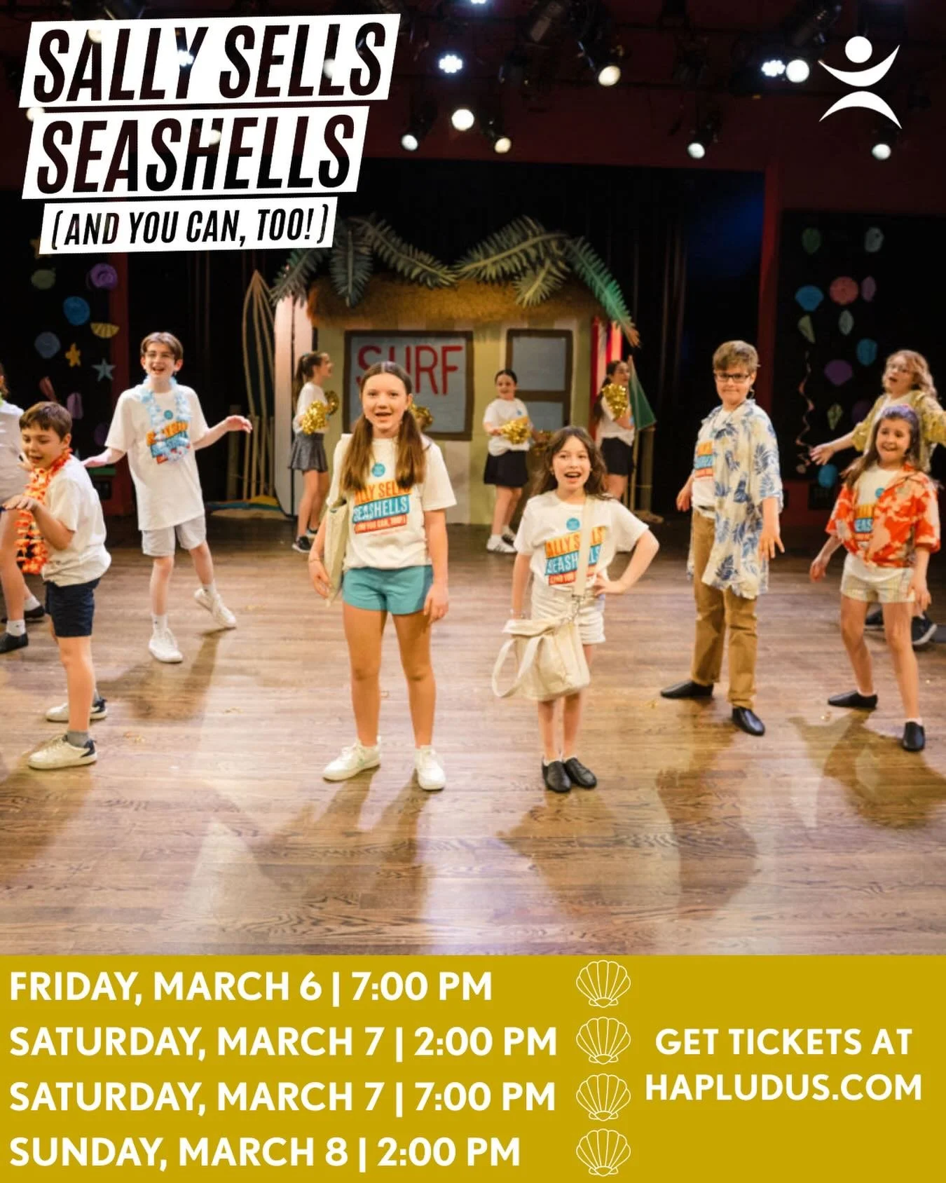 Totally tubular and ready for you! 2 more shows!

Saturday, March 7 | 7:00 
Sunday, March 8 | 2:00 PM

Get your tickets now at hap.ludus.com.

Photography provided by @grumbinephoto 
#theater #hershey #hersheyareaplayhouse #youthproduction