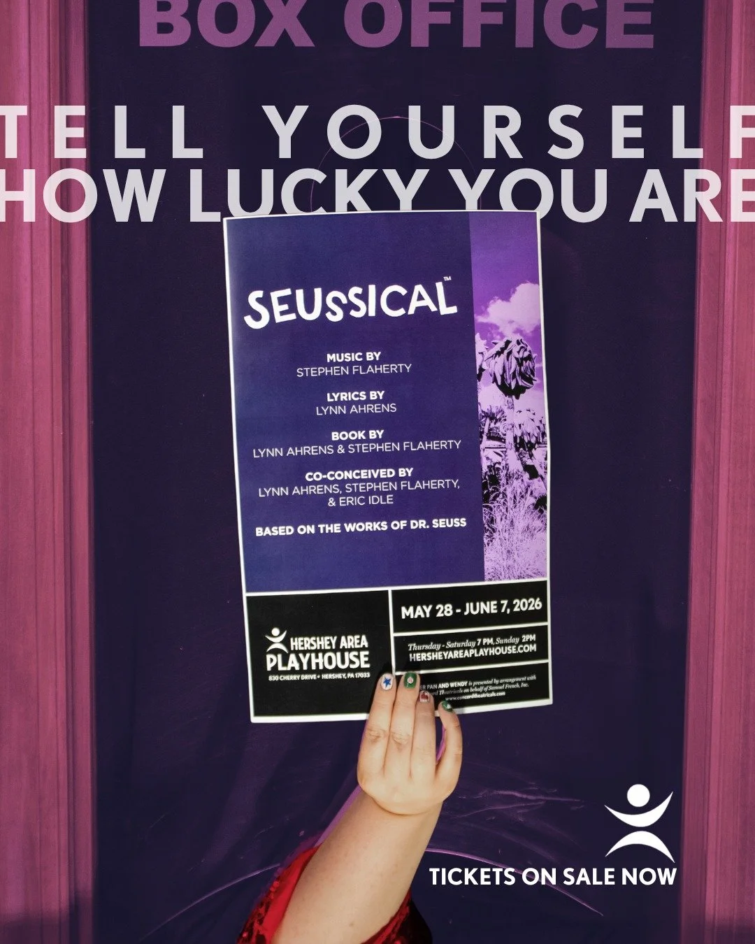 Mayzie has no doubts about who she is.
The most beautiful bird in the jungle. Charming. Magnetic. Absolutely certain the world was arranged for her benefit.
The remarkable thing is how hard it is to look away.
Seussical | May 28&ndash;June 7
Link in 