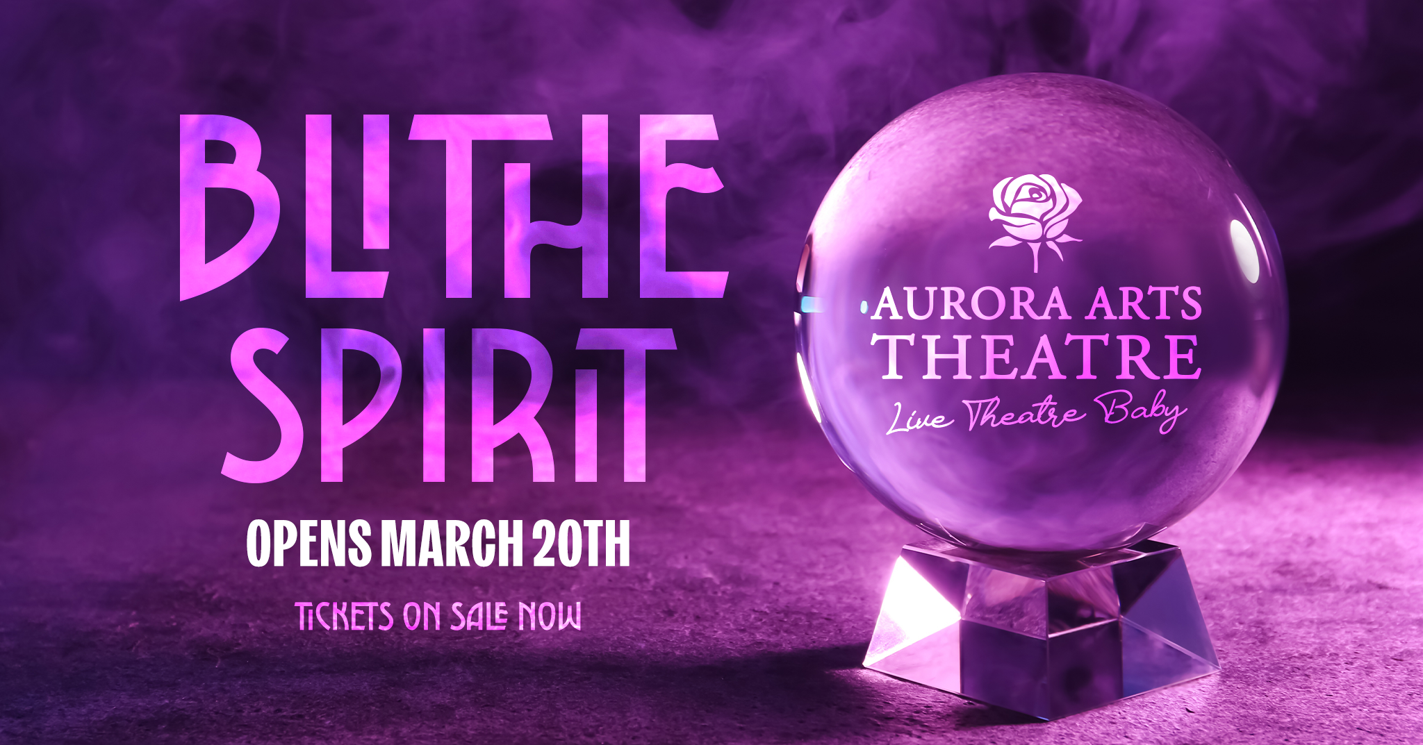 Blithe Spirit Aurora Arts Theatre