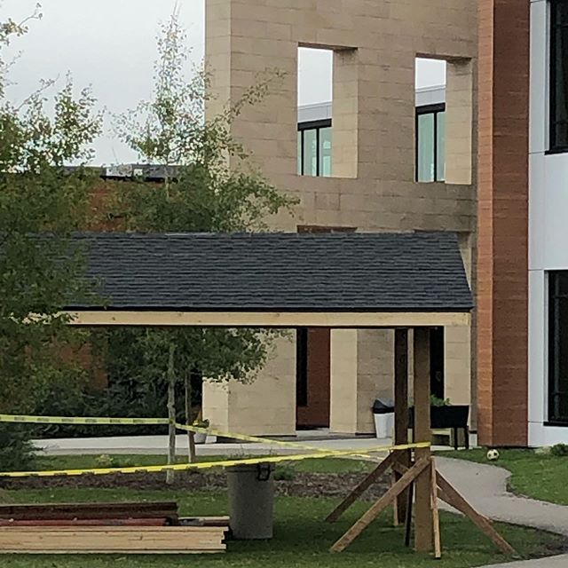 #gazeboroofing@ymcaquarrypark#callnslconstructionforfreeestimate4036905068