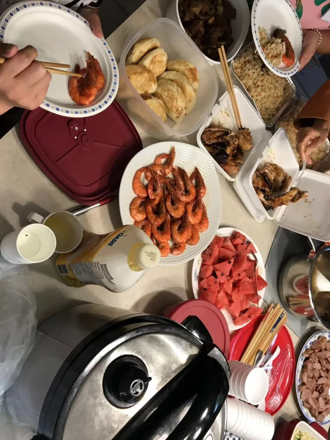 Brantford家庭小组聚会庆祝中秋