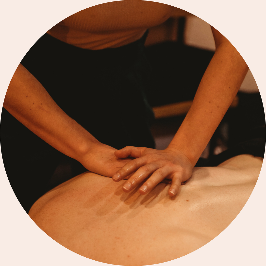 Remedial massage therapy being performed by a qualified therapist at Fundamental Health clinic