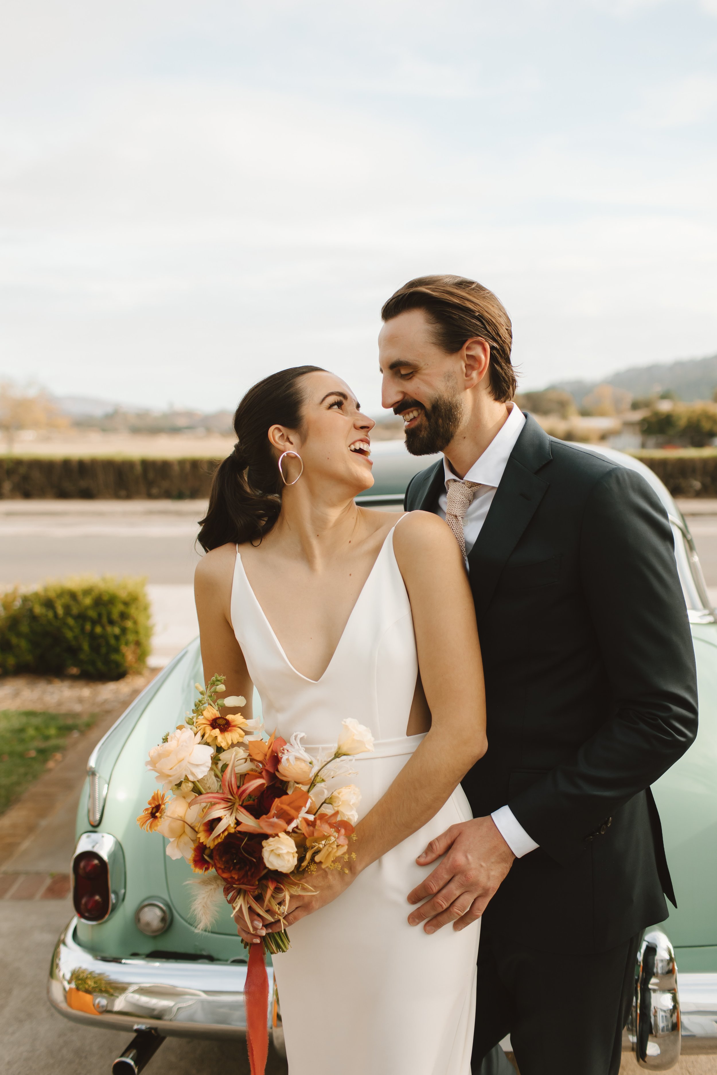 Fall Wine Country Wedding at Moonshine Theater &amp; Tank Garage Winery