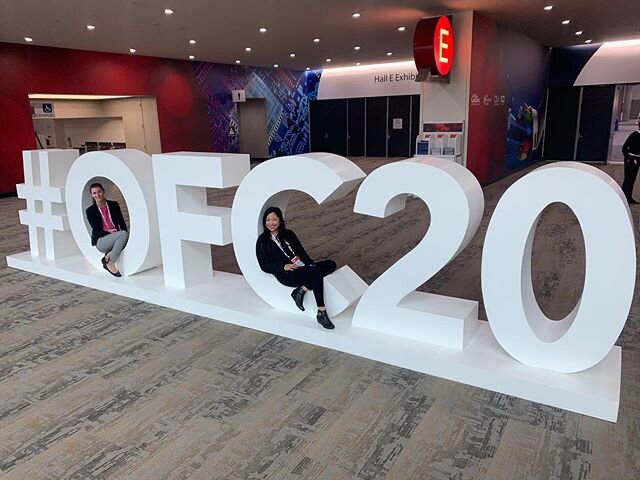 OFC Conference here we come! We&rsquo;ll be here until Thursday so make sure to stop by booth 5207 to take your #ultimateselfie 🤩

#fiber50 #ofc20