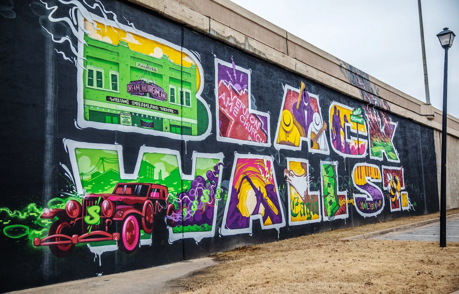 #muralmondays: BLACK WALL STREET