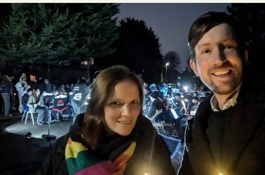 Very moving evening @northlondonhospice last night at their annual Light up a Life event with @mayorofbarnet @dan4barnet and @bambosmp 
We&rsquo;re so lucky to have such a caring hospice in North London for end of life care.