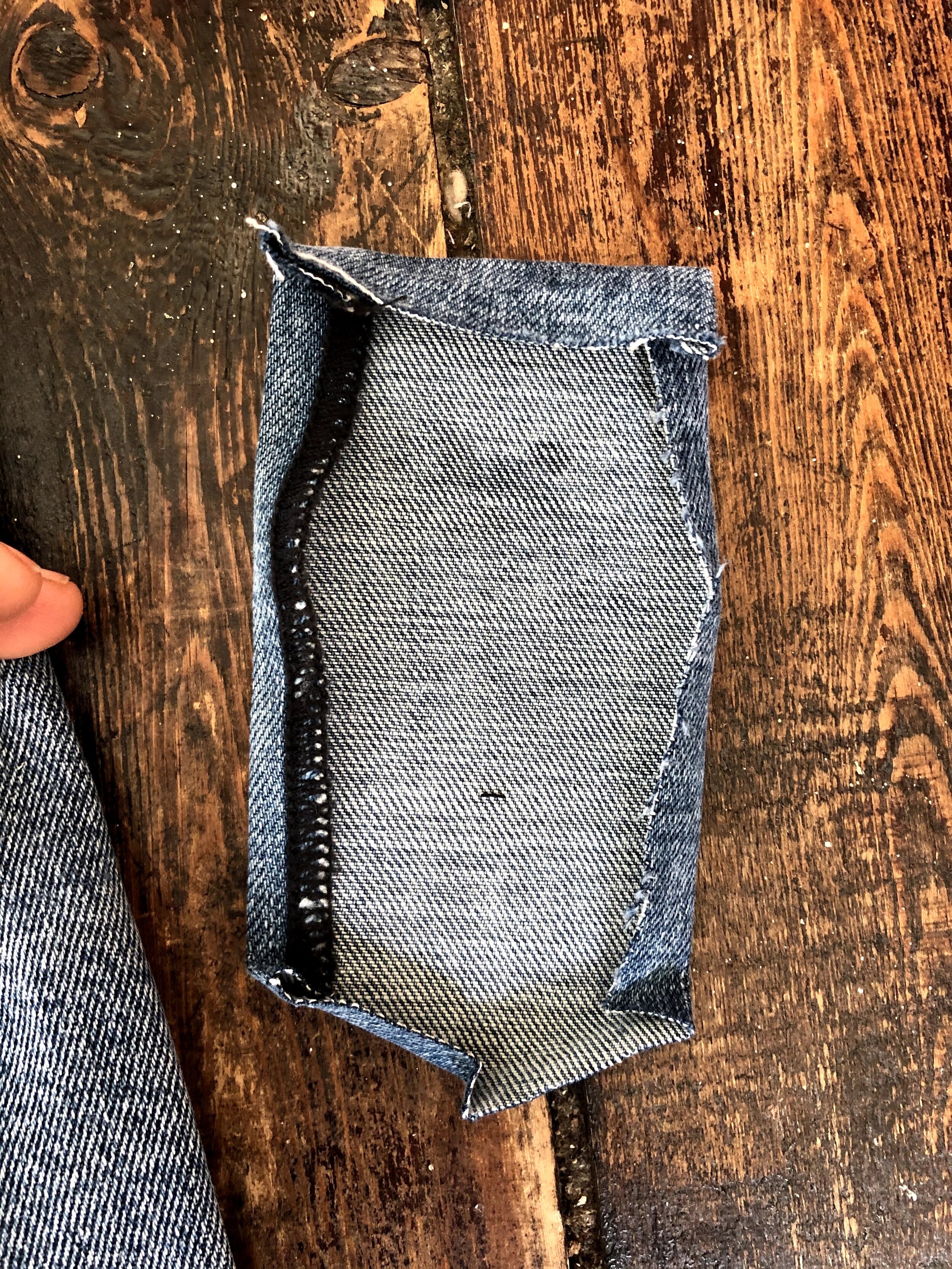 How to repair a ripped jean — Abigail Wastie