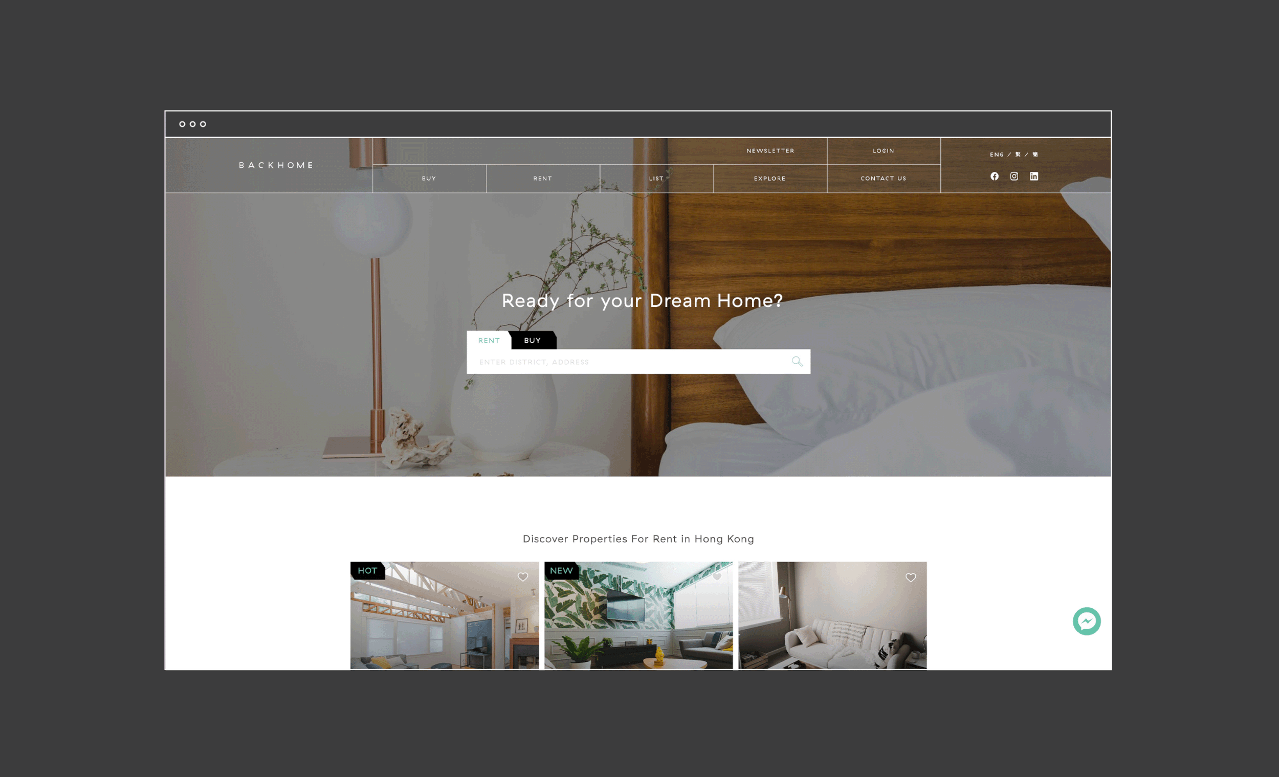Backhome — House of Forme Full Service Design & Creative Agency