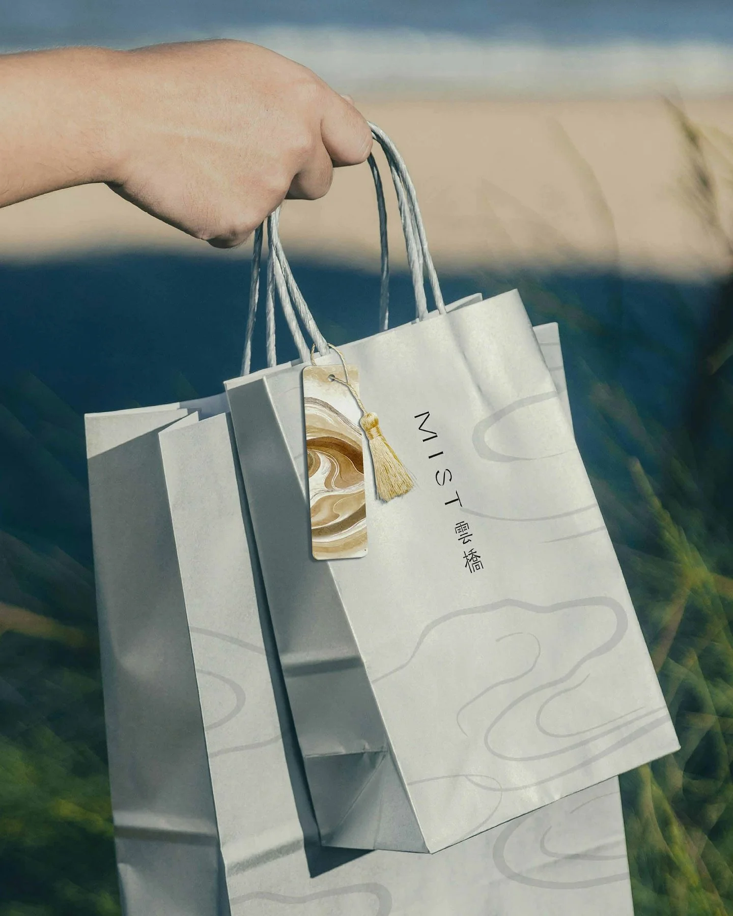 The experience is further enhanced by the cohesive brand system across collaterals, extending from cups, paper bags, to bookmarks. The Chinese medicine-inspired drink information is a notable highlight, merging Chinese tradition with functionality.&n