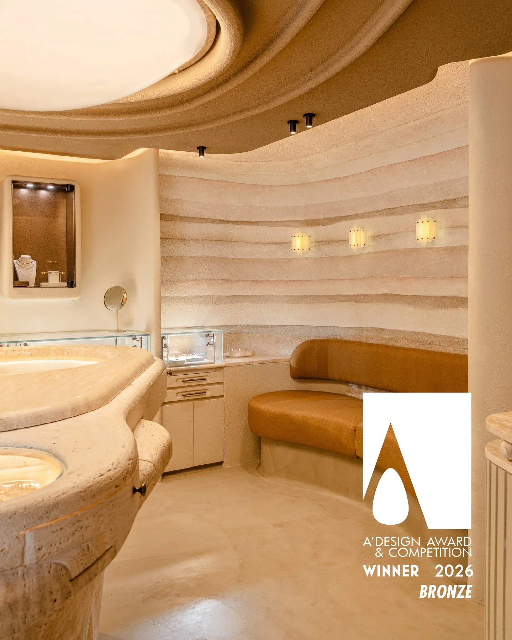 Good news comes in threes! We are proud to share that three of our projects are officially winners at the A&rsquo;Design Award 2026.

@sia.jewelry, an immersive jewelry retail experience in Central, has won Bronze in the Interior Space and Exhibition