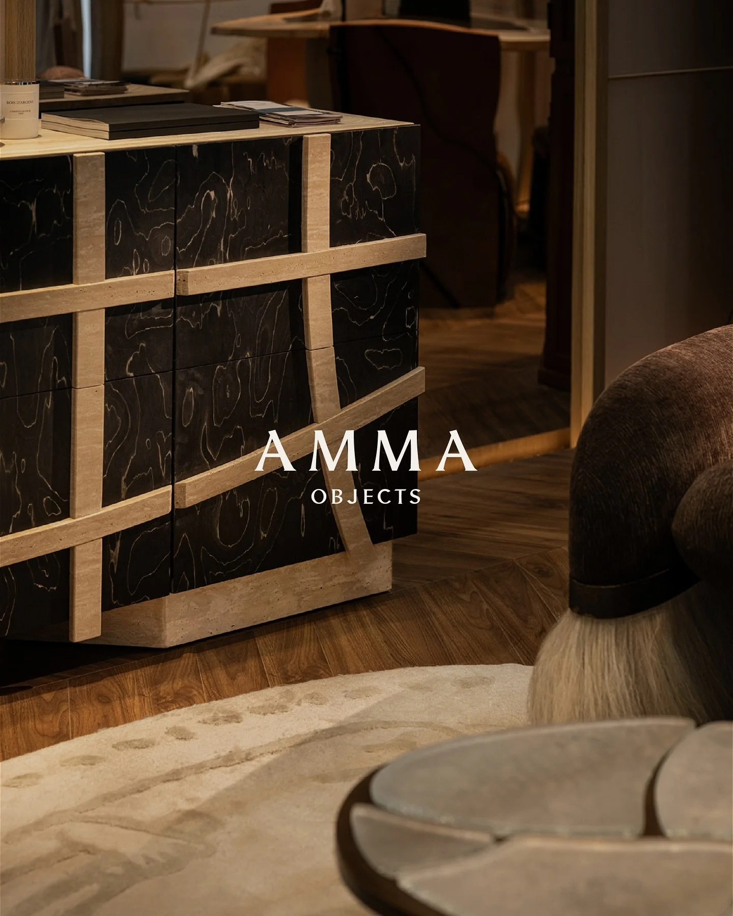 AMMA Objects is a bespoke collectible furniture brand born from pure, unbridled curiosity. Guided by nature&rsquo;s intricate beauty, each piece experiments with the coexistence of courageous inventions, emotional artistic depth, and organic rhythms 