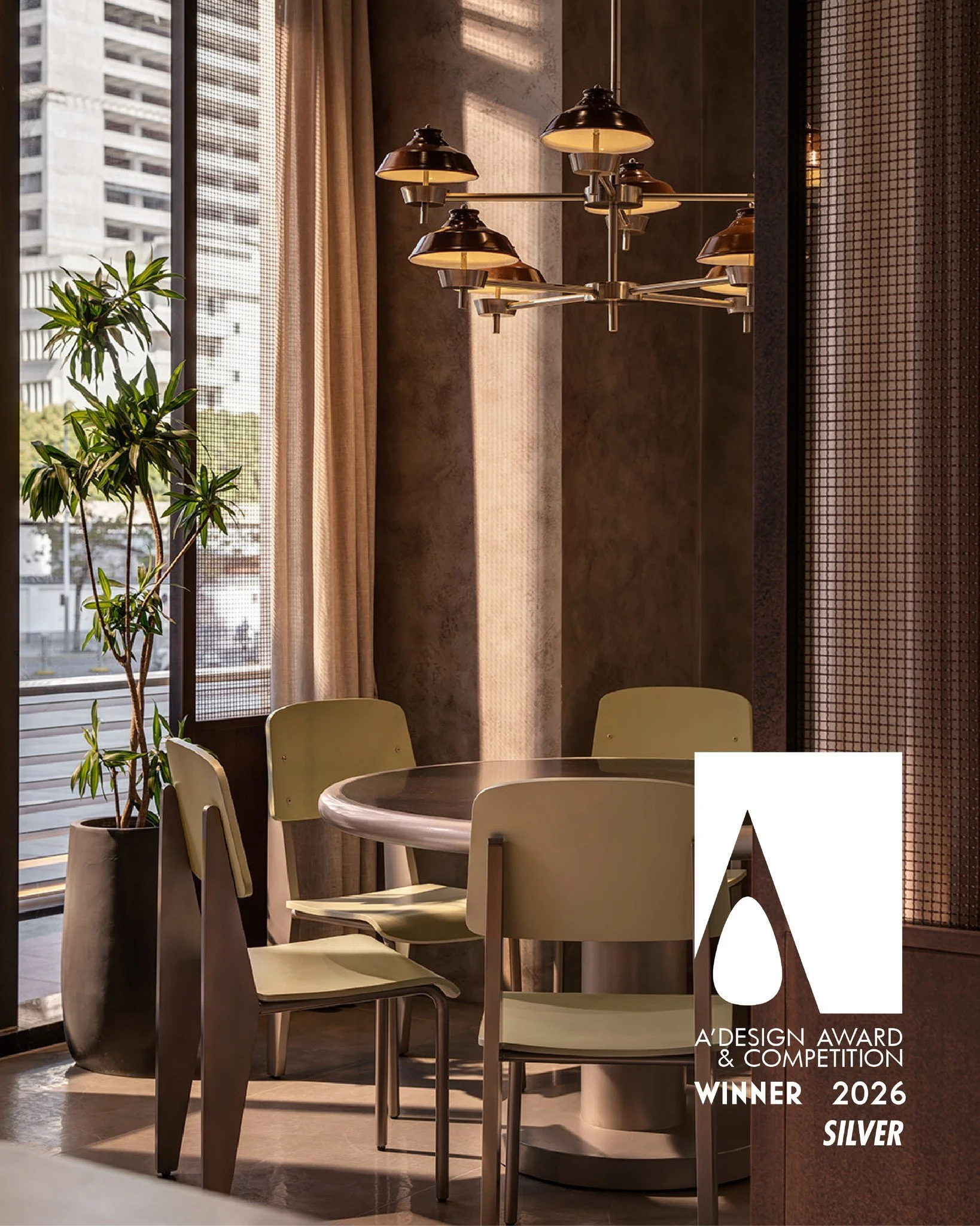 Celebrating our third winner: 3.3 Restaurant in Shenzhen has taken home Silver in Spatial Design at the A&rsquo; Design Award 2026. 

Reinterpreting Hong Kong&rsquo;s afternoon tea tradition, modern take on the cha chaan teng experience creates a wel