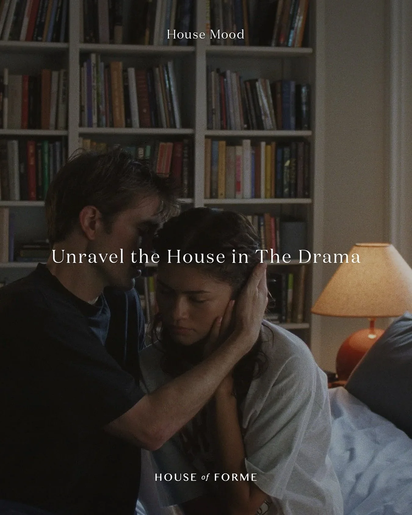 It&rsquo;s been a while since watching The Drama, but Charlie and Emma&rsquo;s house still lives rent-free in our heads.

Unravel every piece of furniture and every corner of the house with us in our latest House Mood. Link in bio!
.
.
www.houseoffor