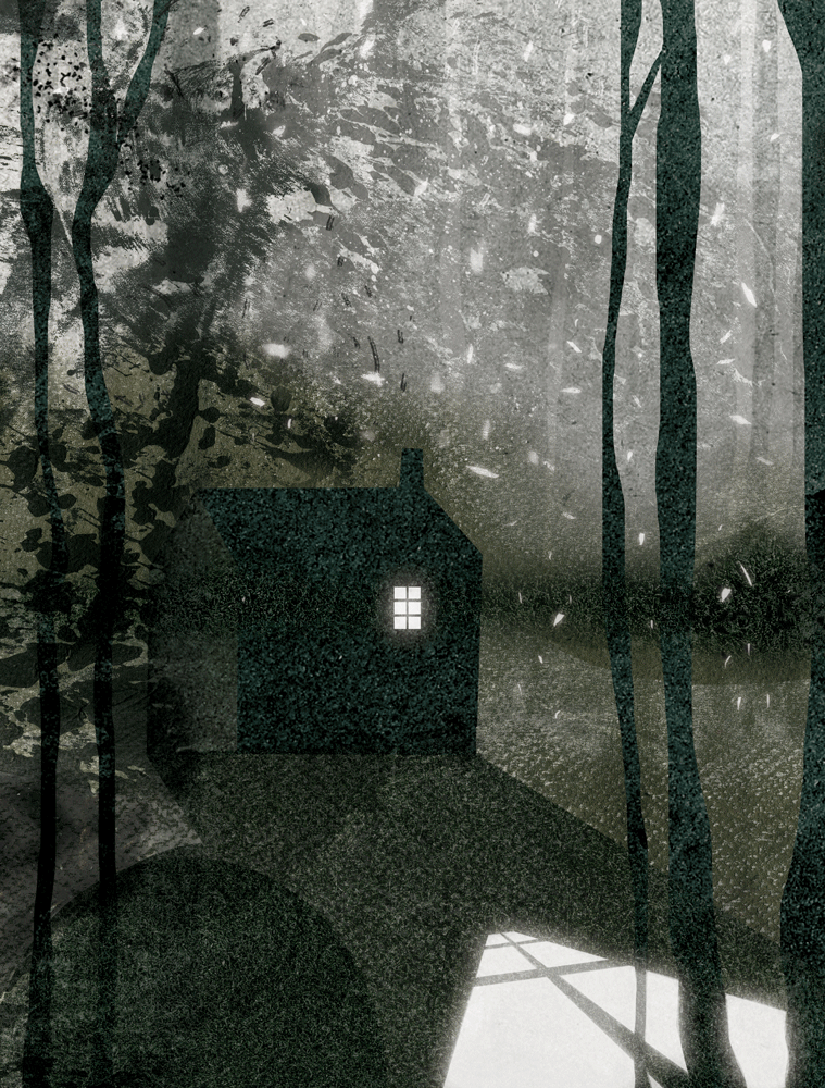 Copenhagen Fields | A GIF from Crow Road - an ongoing visual exploration of anxiety and depression