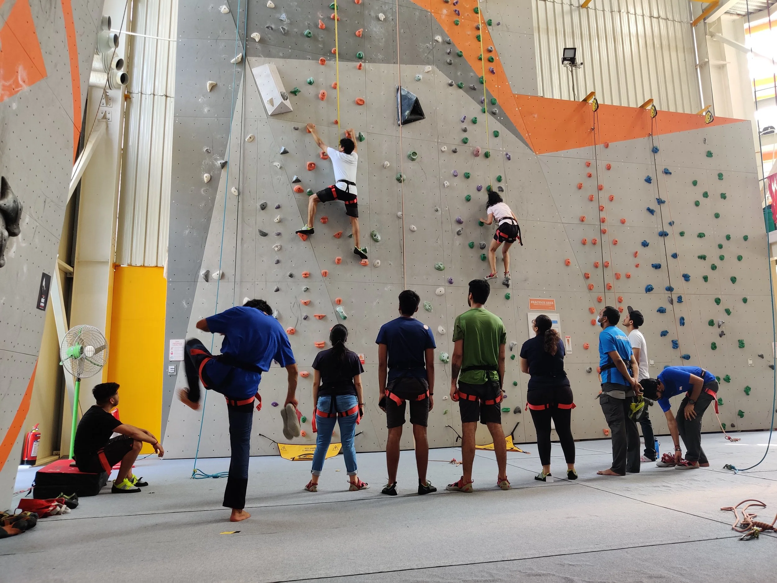 Climb Central Delhi Indoor Rock Climbing