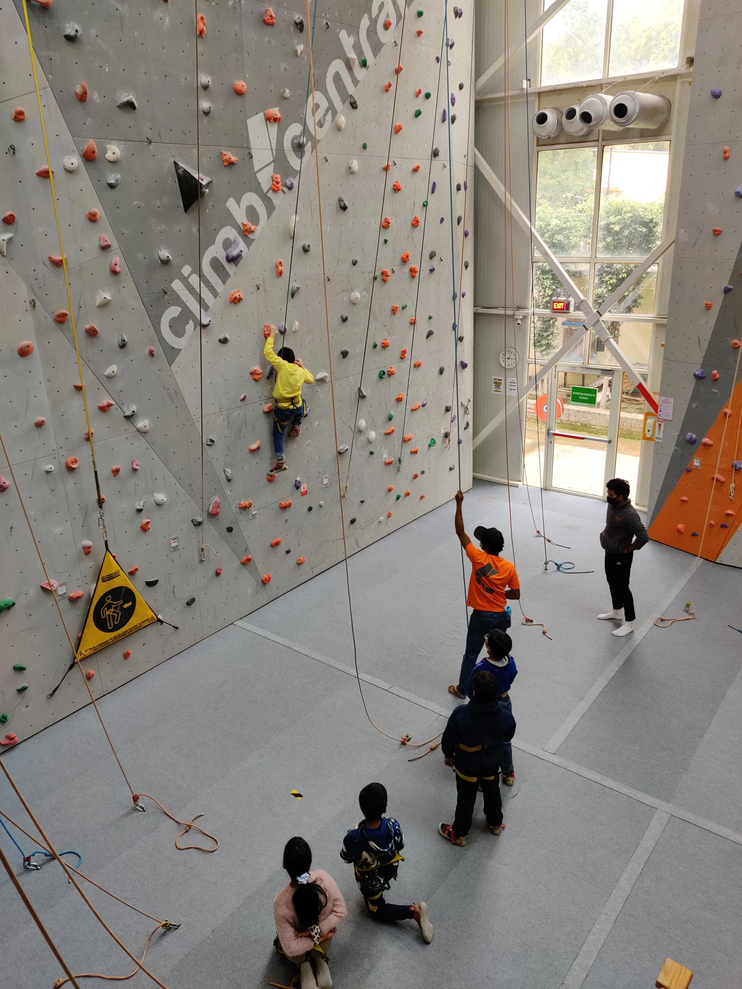 Climb Central Delhi Indoor Rock Climbing