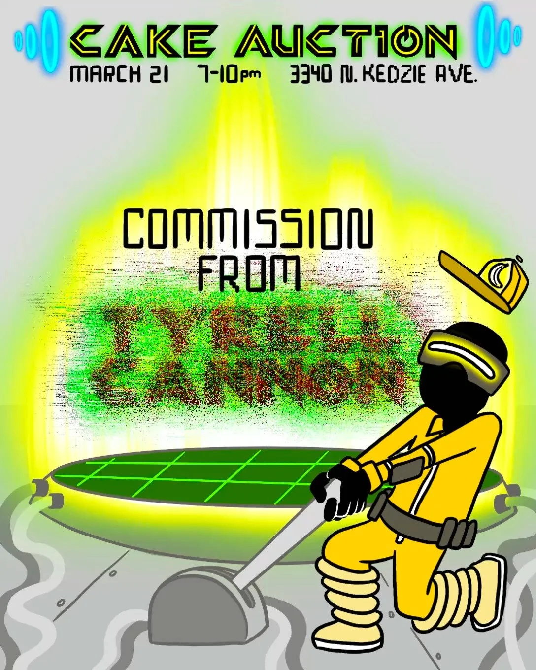 ⚡️AUCTION ITEM⚡️
Commission spot for an original piece of 6" x 9" artwork by Tyrell Cannon! 

This commission is for 1 licensed character of YOUR choosing in black and white. 

Tyrell is a comic book artist living and working in Chicago, IL