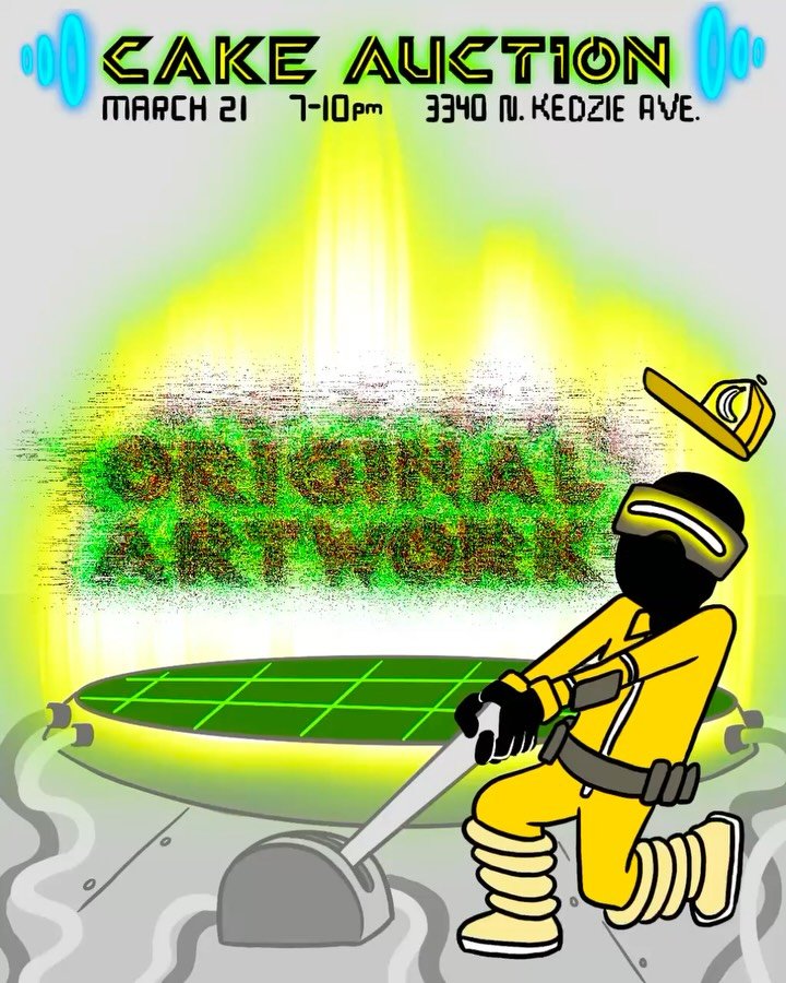 ⚡️AUCTION ITEM⚡️
This gorgeous original drawing by Jeremy Sorese!!! @jeremy_sorese 

Only a few more days till the Auction! Are you R E A D Y?!

Save your pennies! Empty your bank account! It&rsquo;s time for the CAKE auction! March 21st 7-10pm Revol