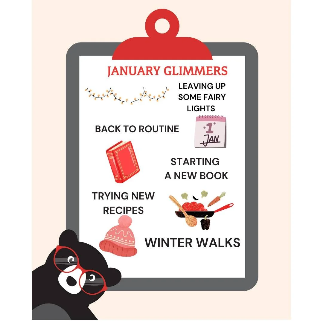 We get it  getting back into routine after the break can feel hard 🤍
But at Mama Bear Foods, we believe every day still has its glimmers ✨
Fairy lights staying up, new books, cosy movies, winter walks, trying new recipes and finding joy in everyday 