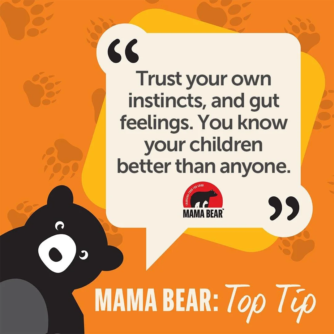Sometimes, being a mum can feel overwhelming with advice coming at you from every direction. But alongside the experts you trust, remember to trust yourself a little more too 💛 #FeedYourFamilyHappy #MamaBearKetchup #IrishMumLife #mamabear
