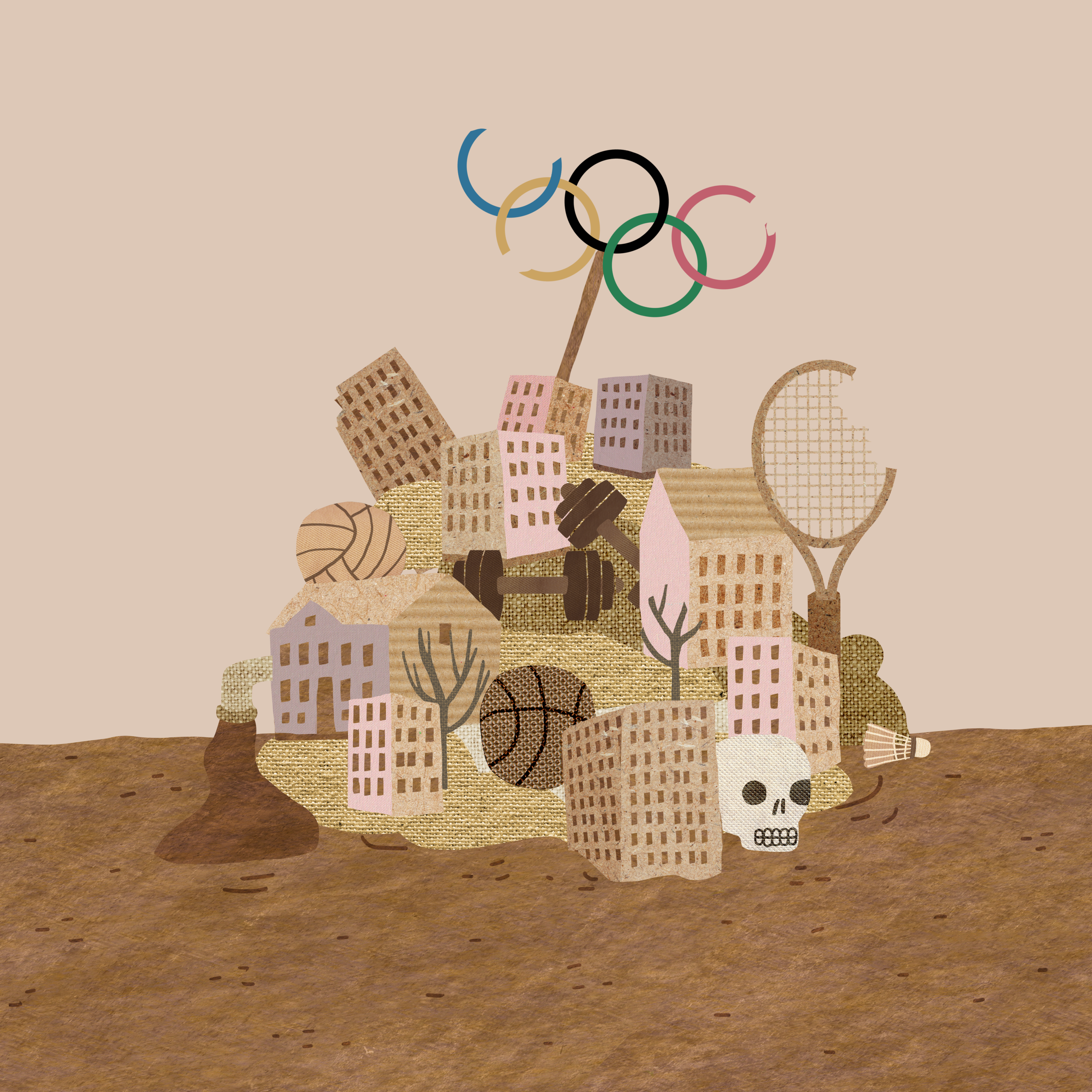 Špinavá stopa olympijských her