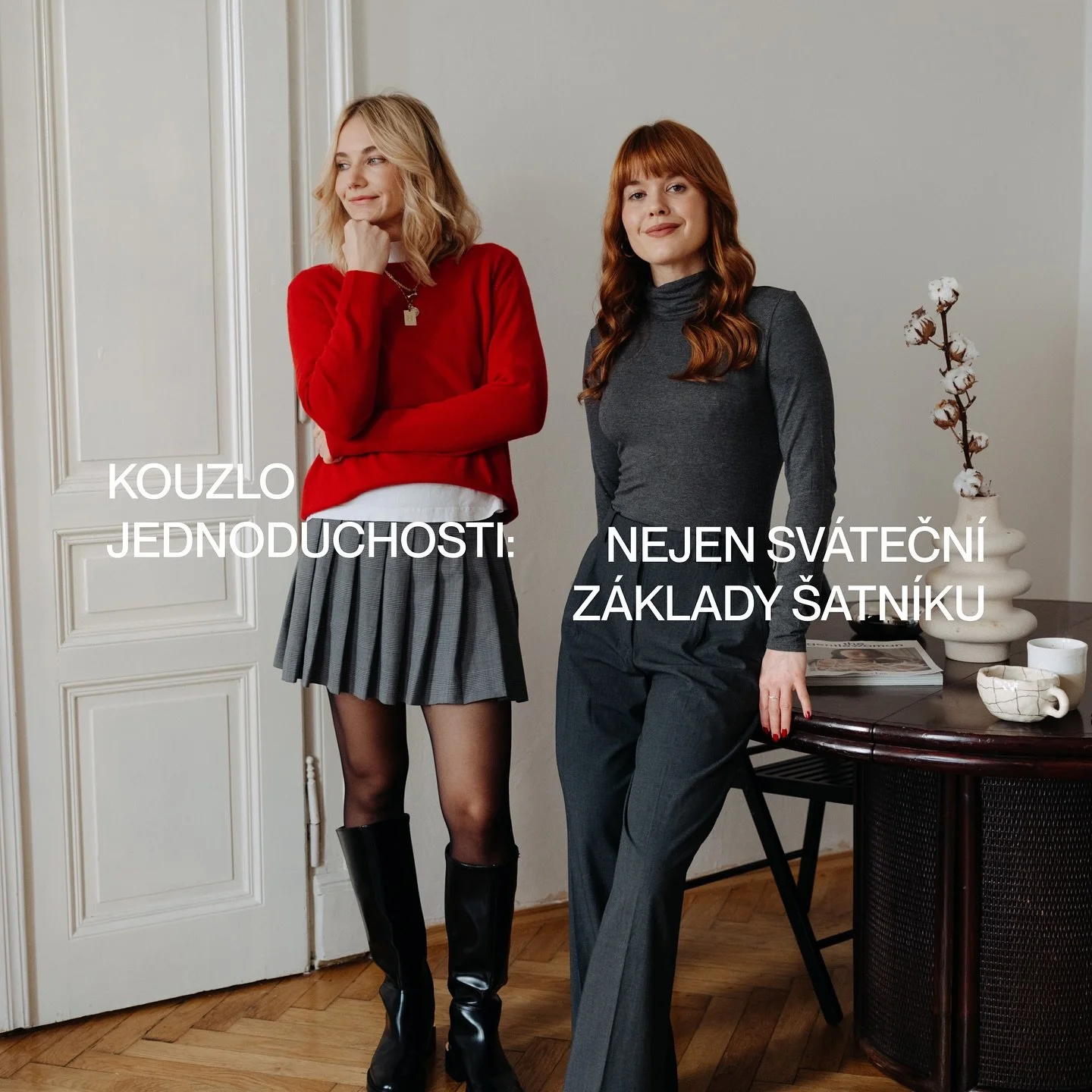V&aacute;nočn&iacute; svetr se sobem? Tomu v&aacute;ben&iacute; se um&iacute;me otočit z&aacute;dy! Naopak vol&iacute;me kousky, kter&eacute; snadno slad&iacute;te do slavnostn&iacute;ho i uvolněn&eacute;ho outfitu. ✨ Tentokr&aacute;t jsme oblečen&ia