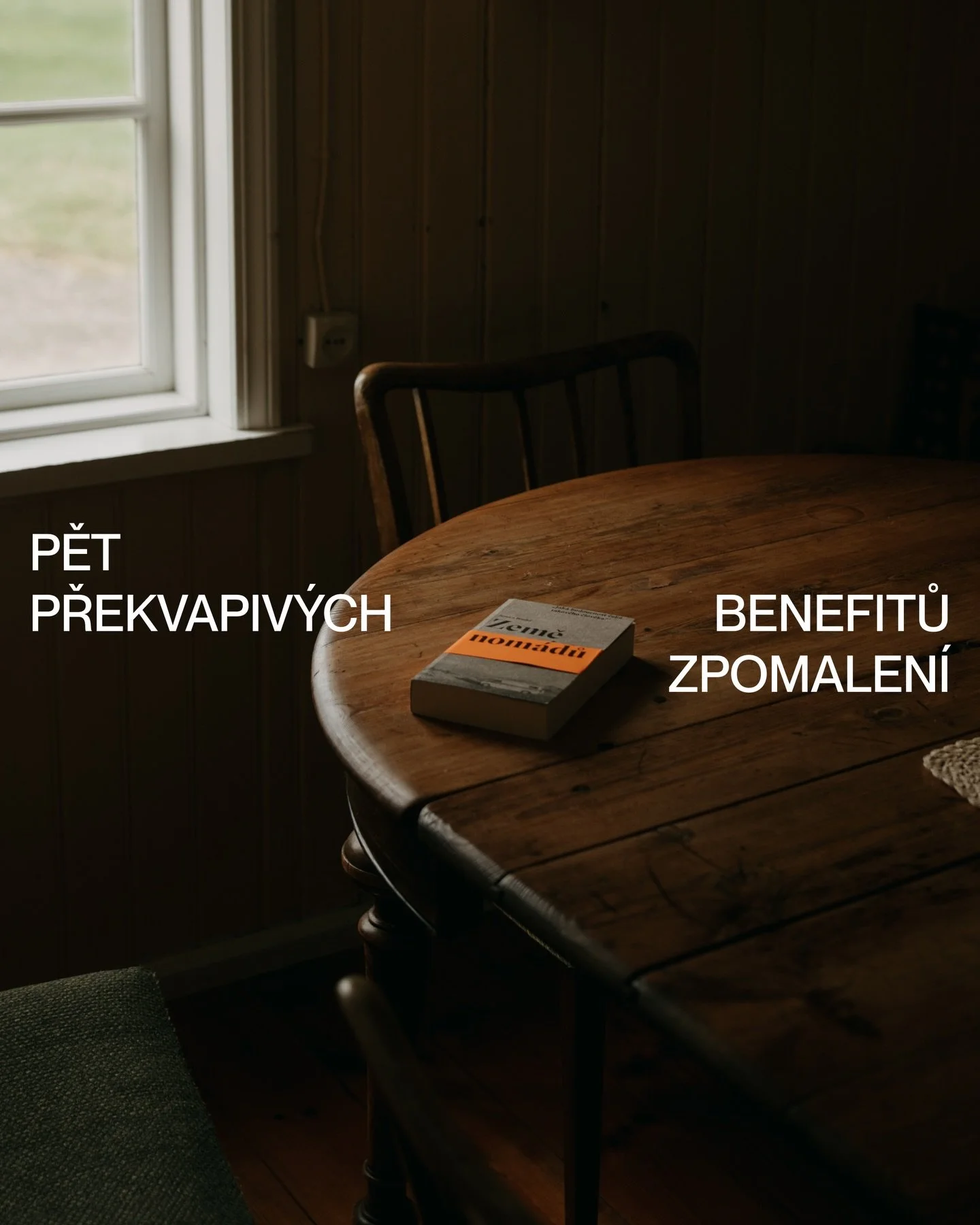 Um&iacute;te zpomalit? Jde v&aacute;m to přirozeně nebo jste sp&iacute;&scaron;e v neust&aacute;l&eacute;m kolotoči term&iacute;nů, stresu a shonu? 🌪️ Sepsali jsme pro v&aacute;s několik benefitů pomal&eacute;ho a vědom&eacute;ho byt&iacute;, kter&e