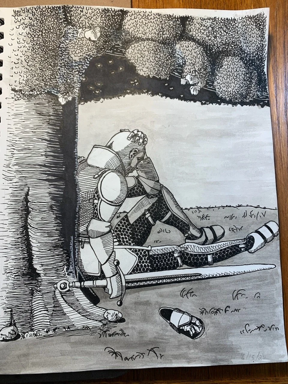 15 - Knight Under Tree.jpg