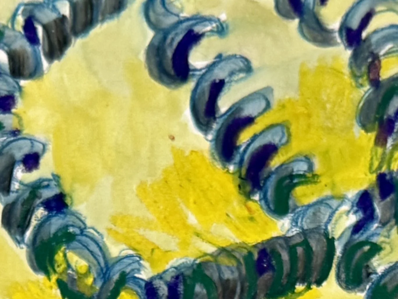 87 - Blue/Yellow Cord