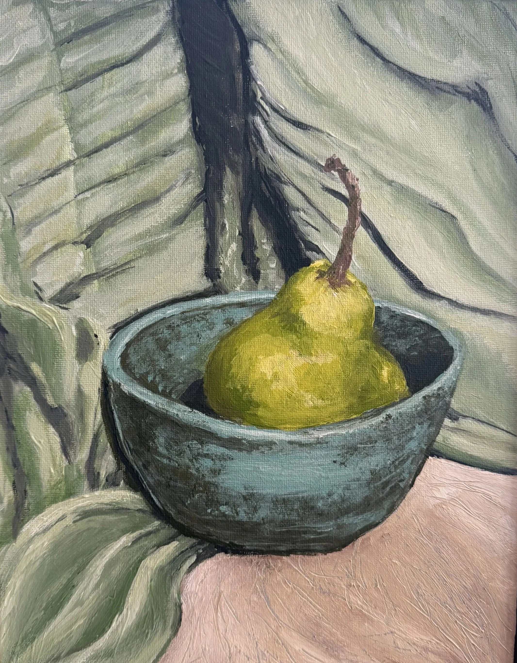 Cooke+-+Pear+and+my+pottery.jpg