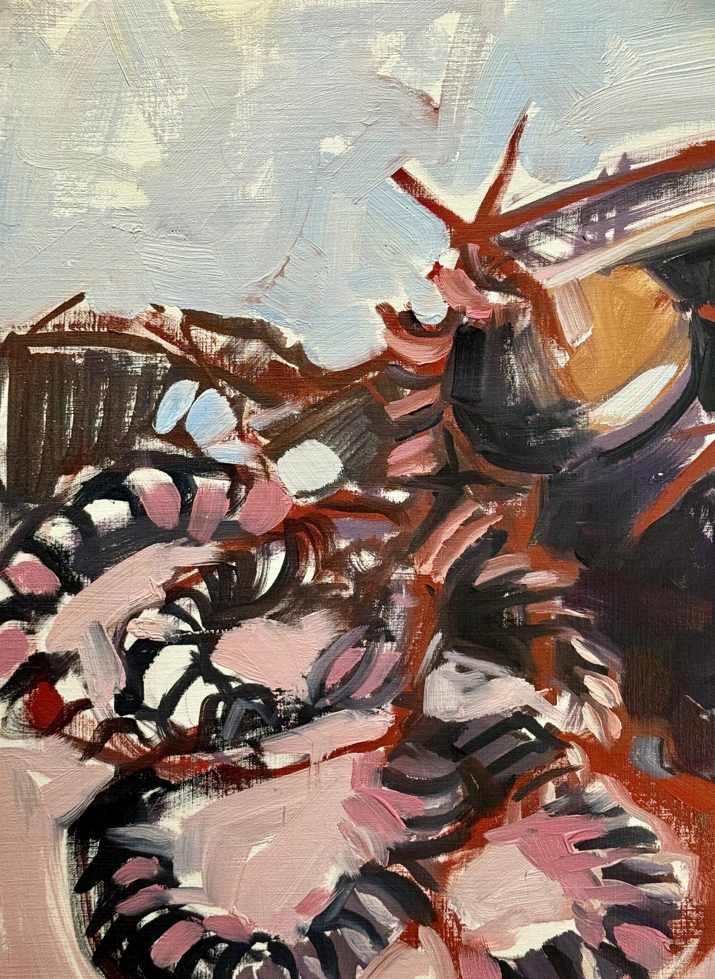 91 - Pink Curling Cord