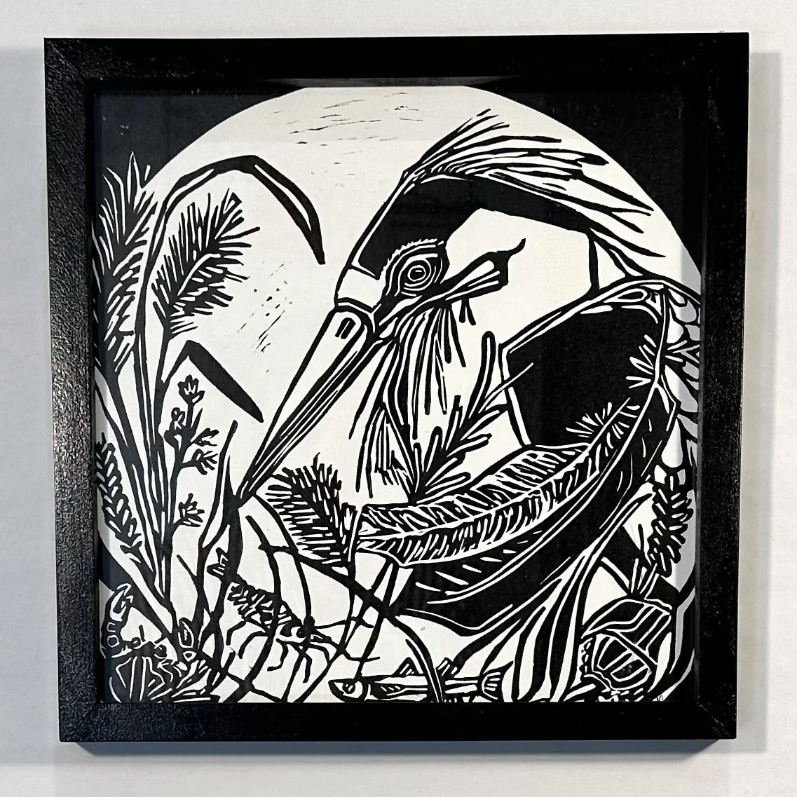 30 - Hannah - Great Blue Heron at the Creek.jpeg