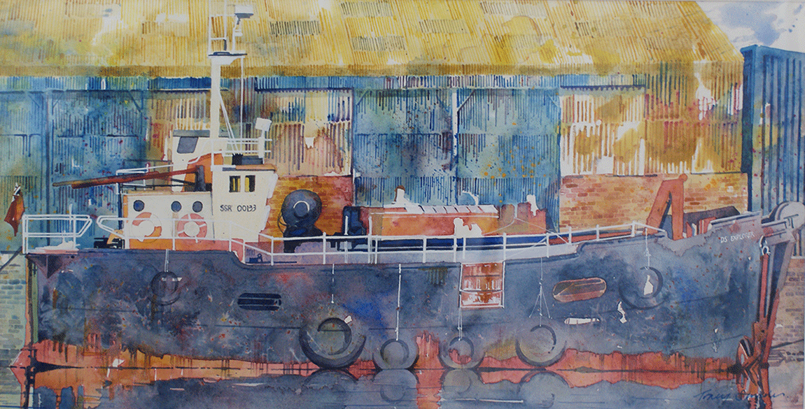 D.S.Explorer, Ipswich 46x23cm