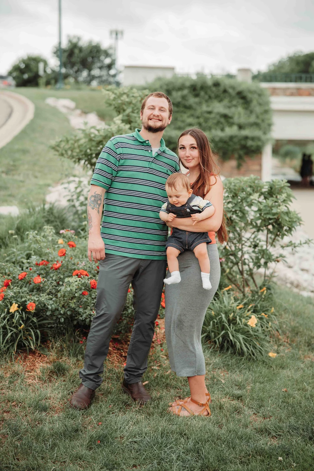 Family sharing authentic warm moments in home setting