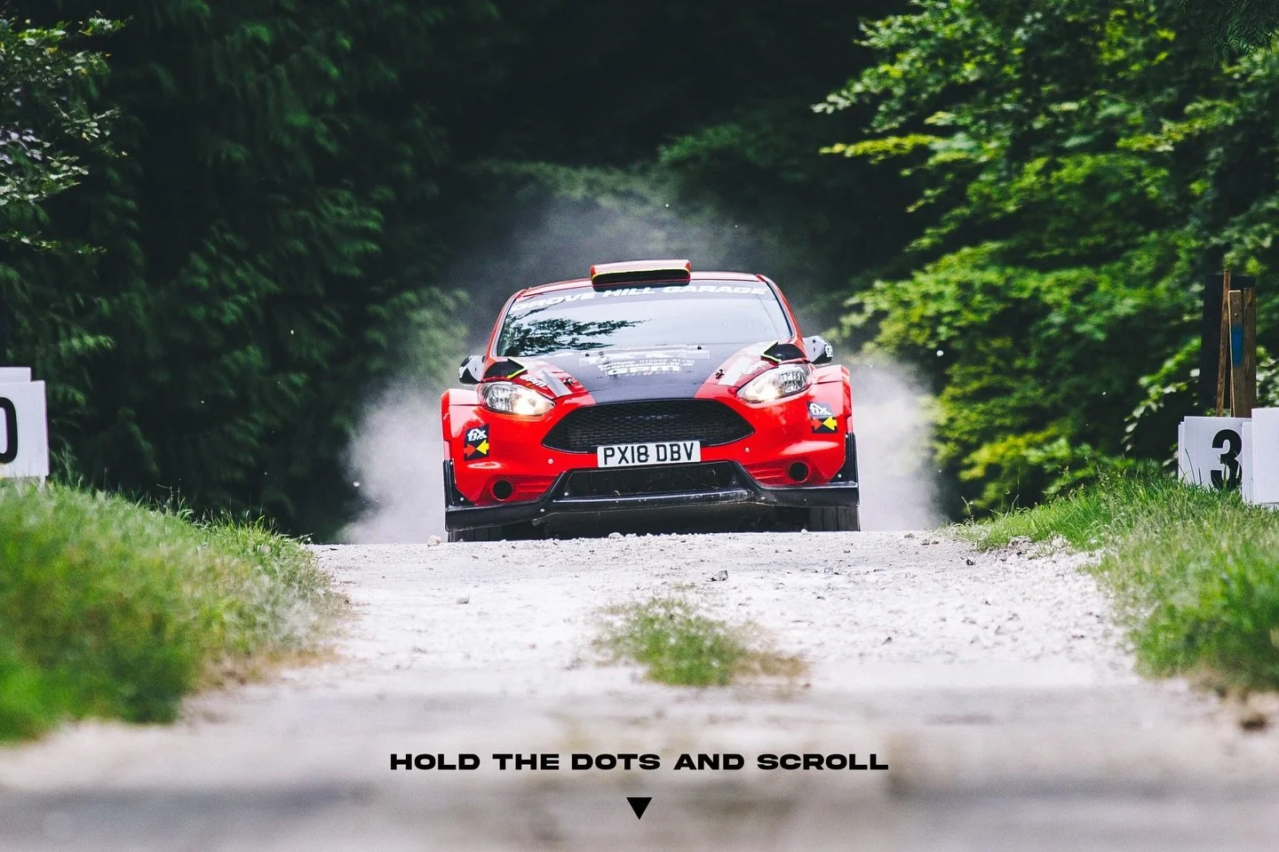 Tbt having Rally cars flying through the air towards me at Goodwood Festival of Speed. Suddenly being behind a hay bale didn&rsquo;t feel so safe 😅

Hold the dots and scroll for the live view.