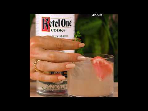 Ketel One : Ketel Soda Grapefruit Thyme Cocktail