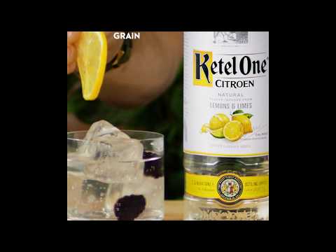 Ketel One : Ketel Soda Blackberry Lemon Cocktail