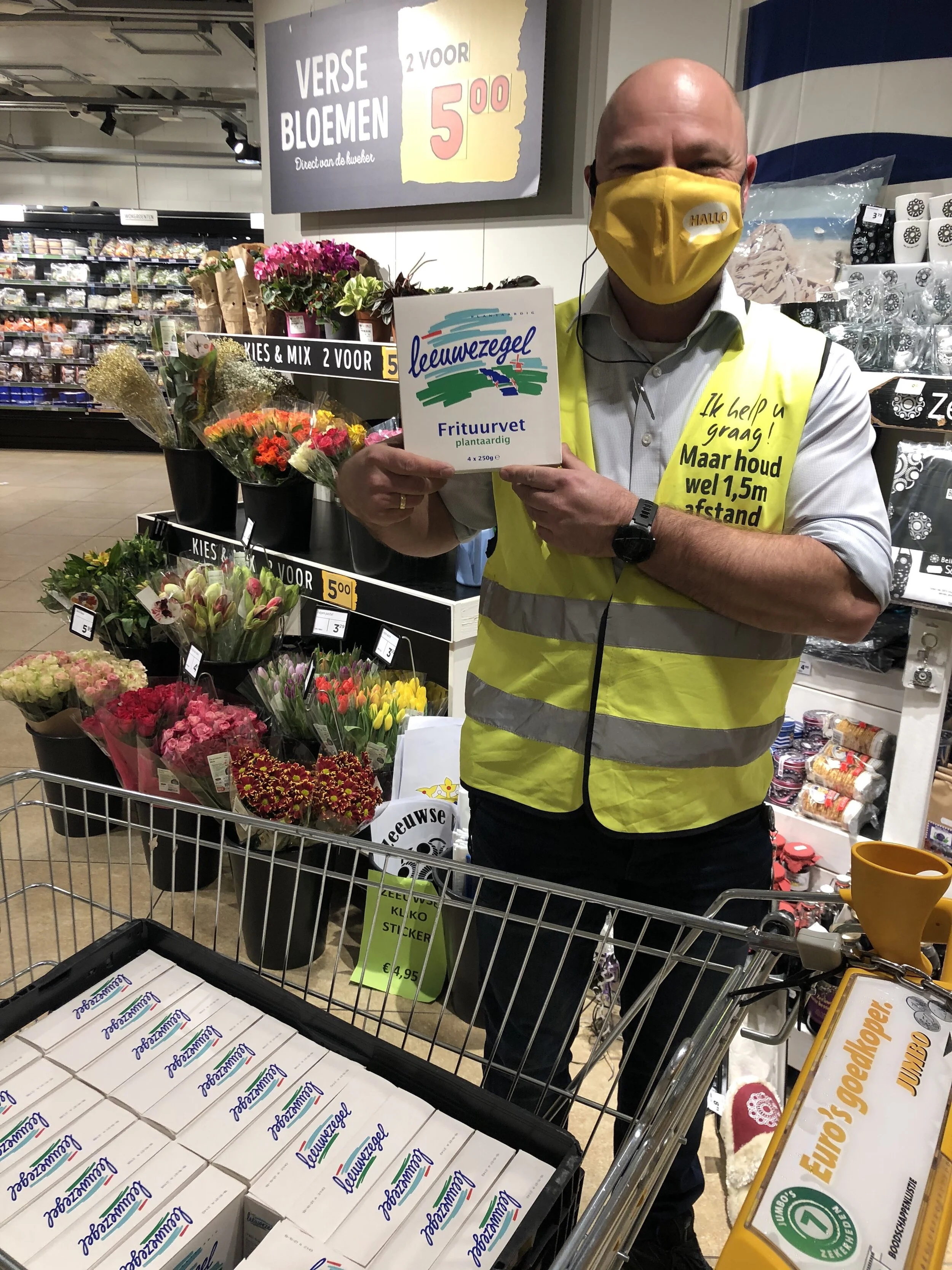 Opbrengst vogeltaartactie Sawasdee €3240,-