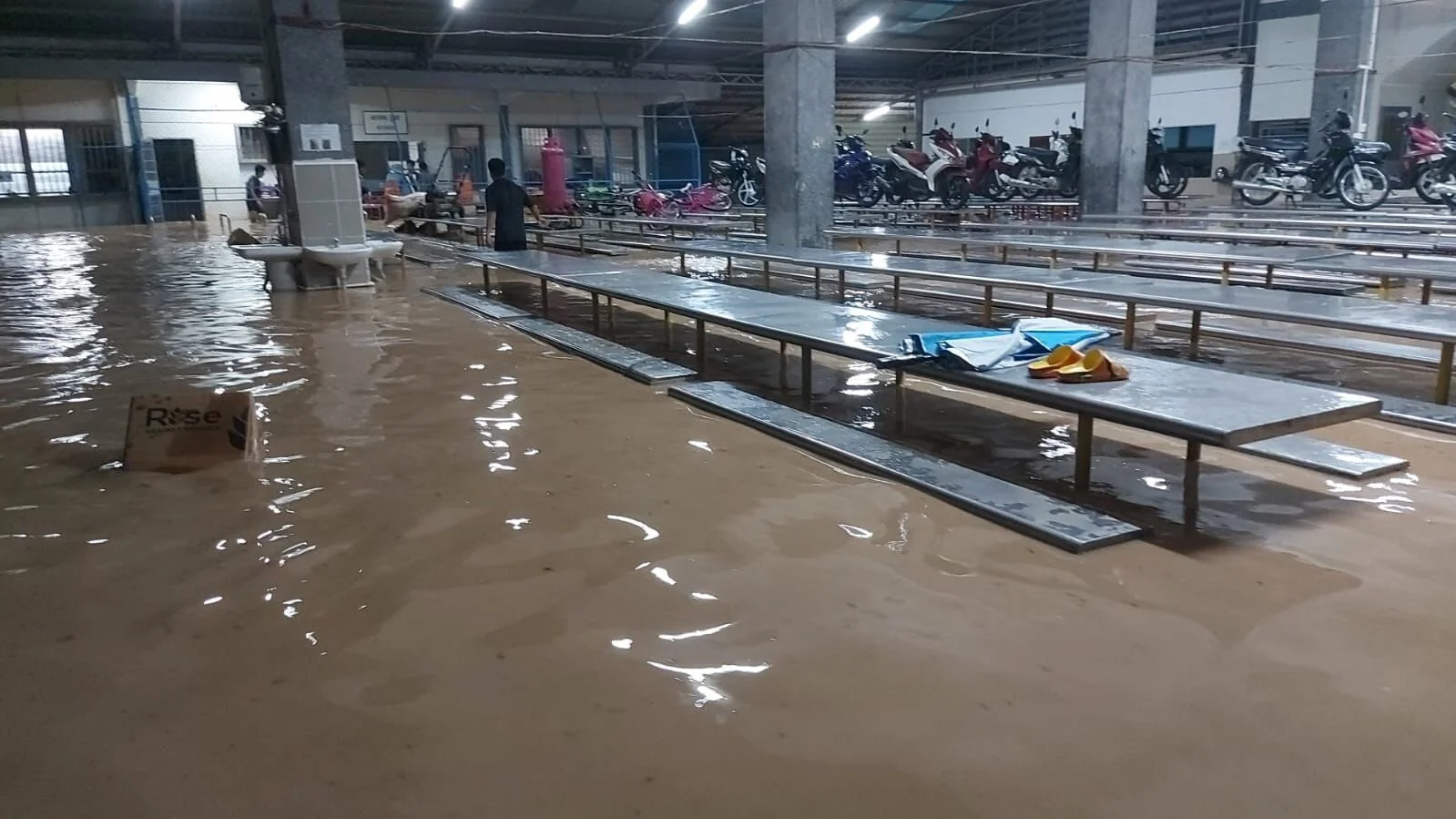 Overstromingen Sihanoukville