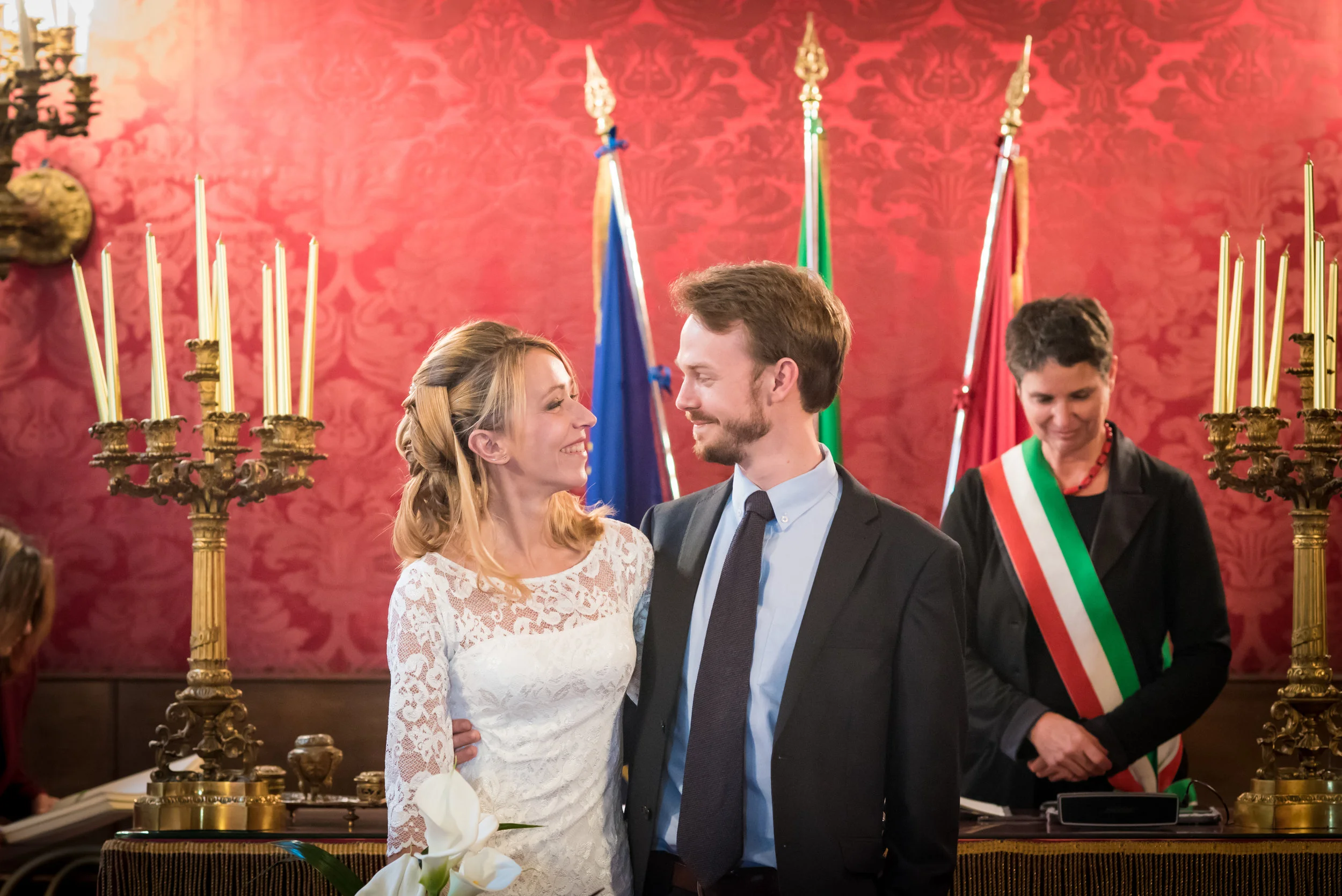 Chiara & Tommaso, Campidoglio, Rome.
